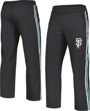 PLEASURES Men's PLEASURES Black San Francisco Giants Ballpark Track Pants
