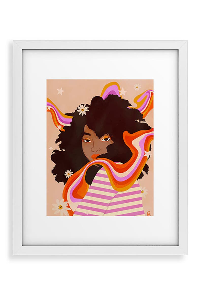 Thirtyone Illustrations Framed Art Print, Main, color, WHITE FRAME