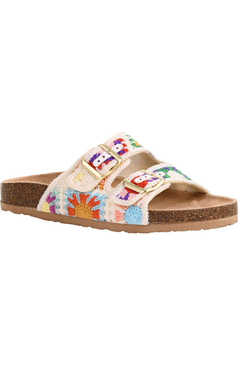 Dirty Laundry Granny Square Slide Sandal, Main, color,