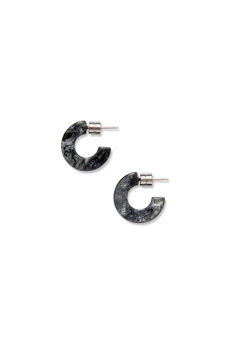 Muse Hoops, Main, color, Obsidian