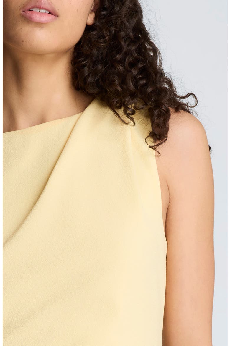 Ruched Sleeveless Minidress, Alternate, color, PASTEL YELLOW