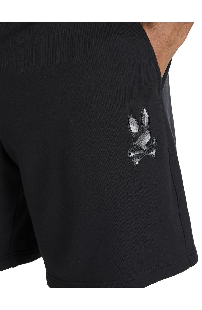 Psycho Bunny Big & Tall Baxter Embroidered French Terry Shorts, Alternate, color, 