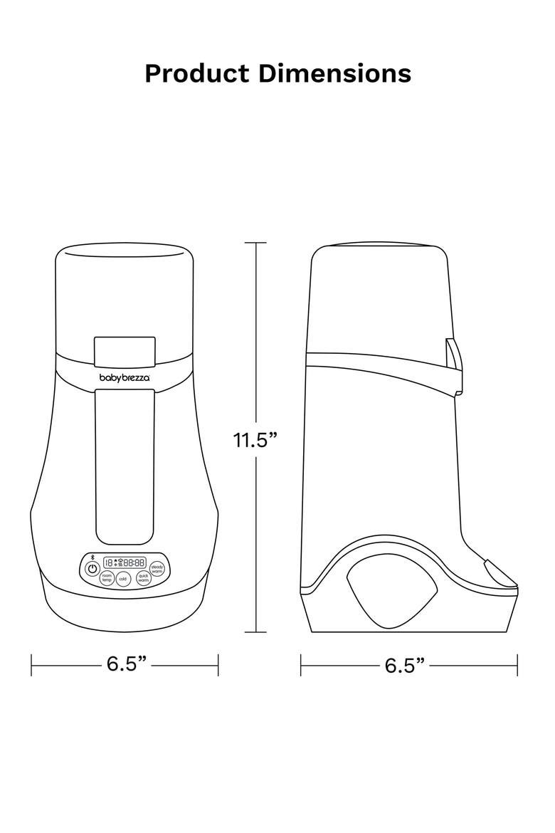 Bottle & Breast Milk Warmer, Alternate, color, BLACK