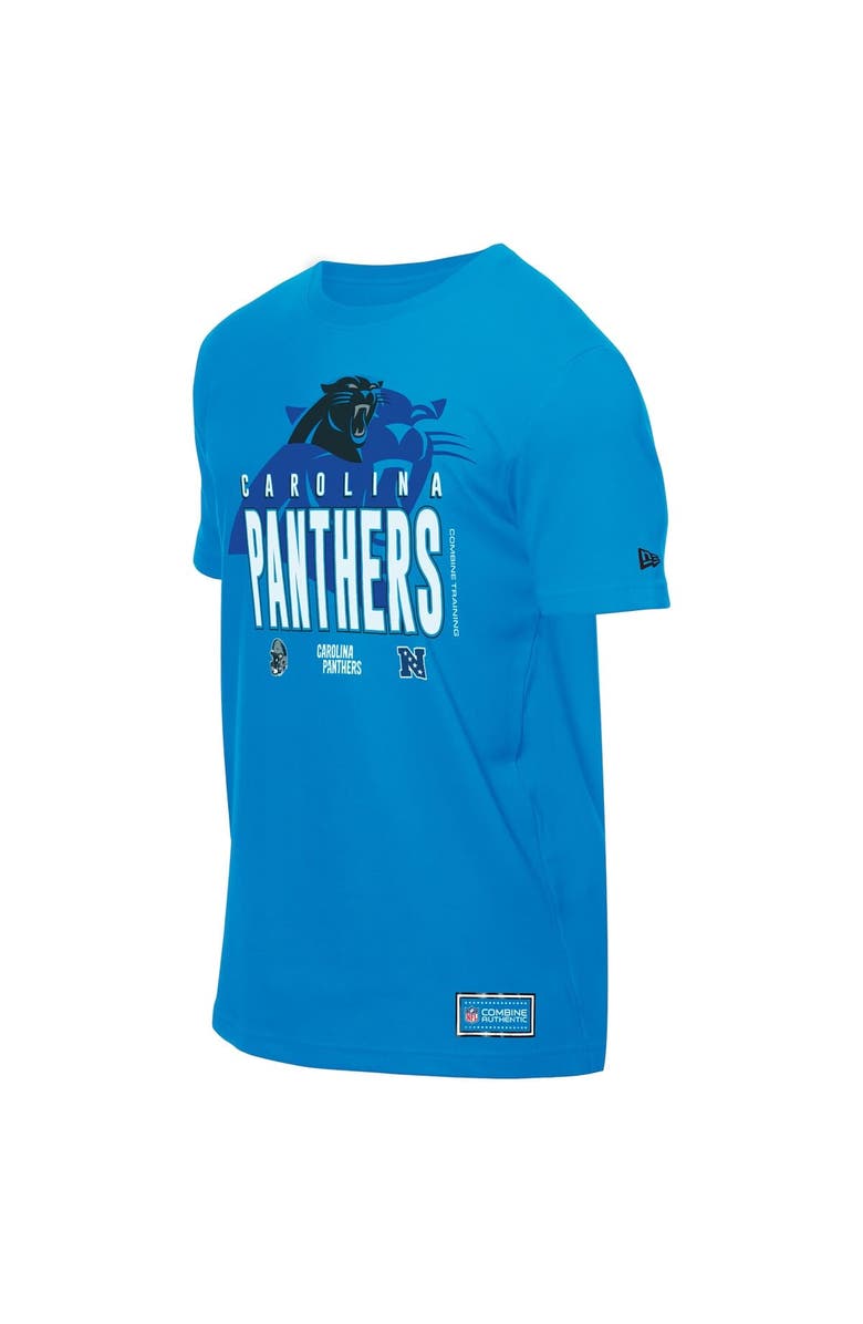New Era Men's New Era Blue Carolina Panthers 2025 NFL Training Camp T-Shirt, Alternate, color, Blue