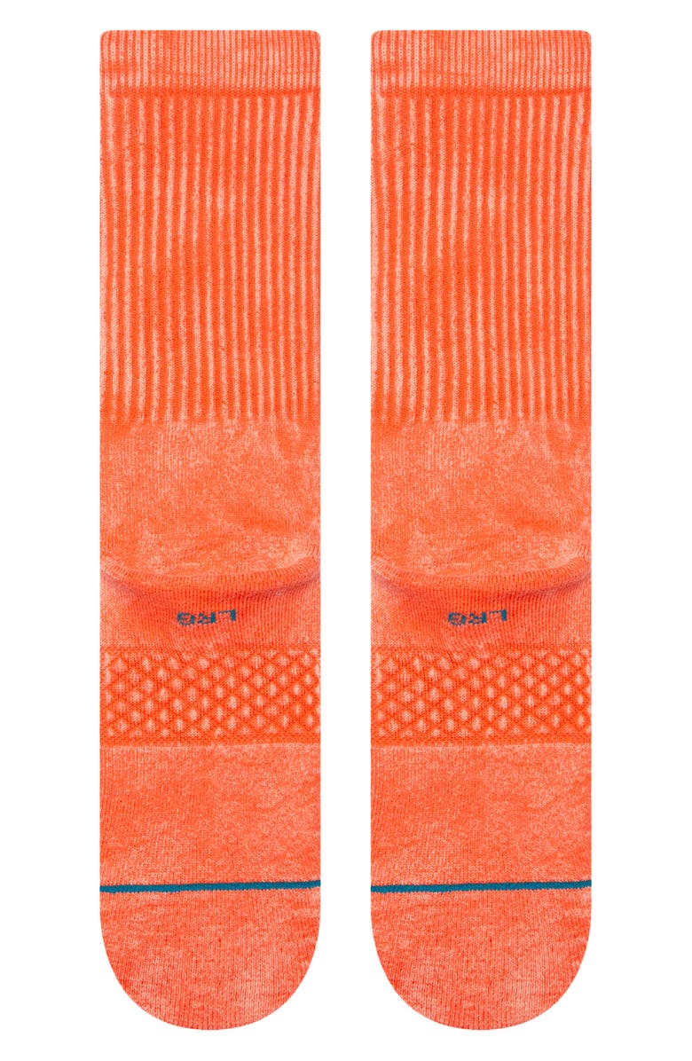 Stance Icon Dyed Crew Socks, Alternate, color, 