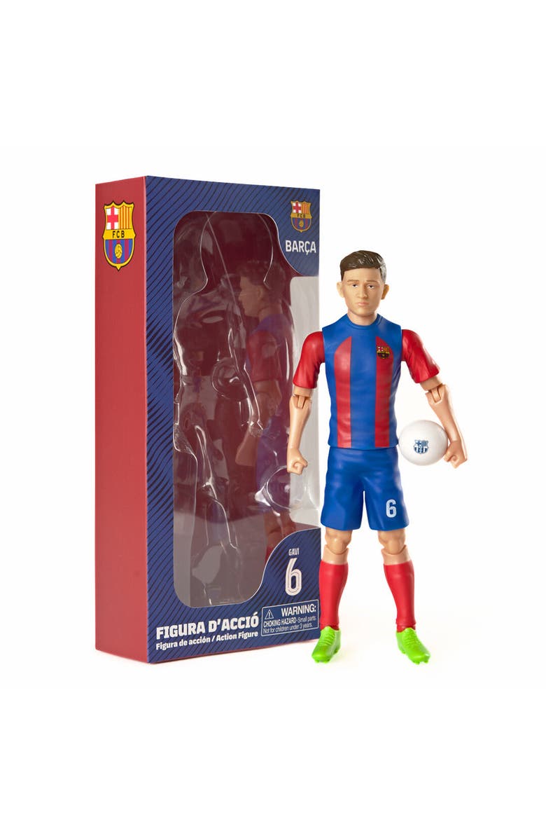 Banbo Toys SOCKERS FC Barcelona Gavi 8" Collectible Soccer Action Figure, Main, color, Blue