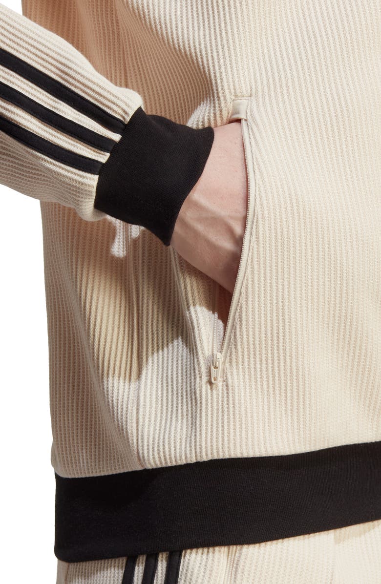 adidas Adicolor Classics Waffle Beckenbauer Cotton Track Jacket, Alternate, color, 