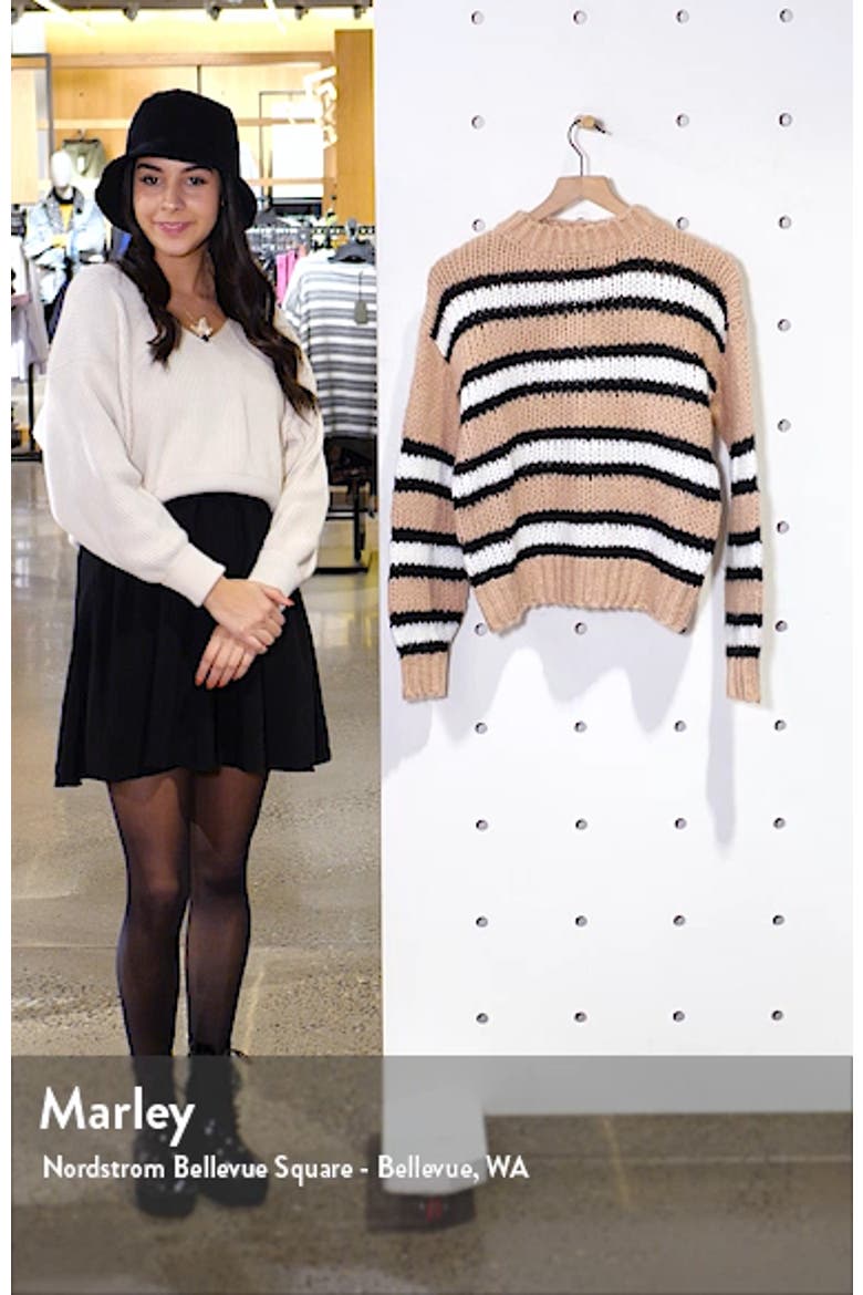 Striped Cozy Sweater video