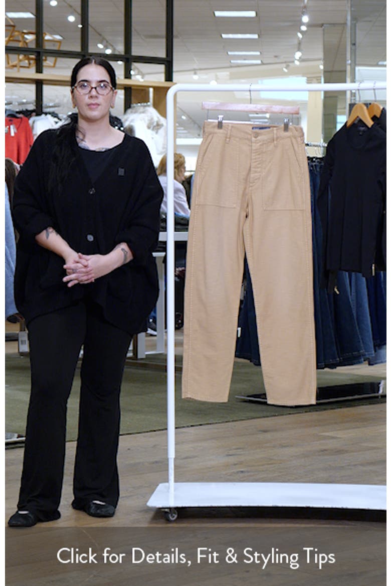 Ricky Cotton Sateen Utility Pants video