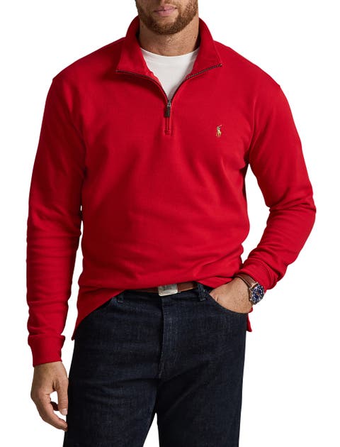 Big & Tall Estate Rib Half-Zip Pullover