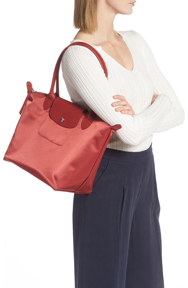 Longchamp Small Le Pliage Nylon Tote, Alternate, color,