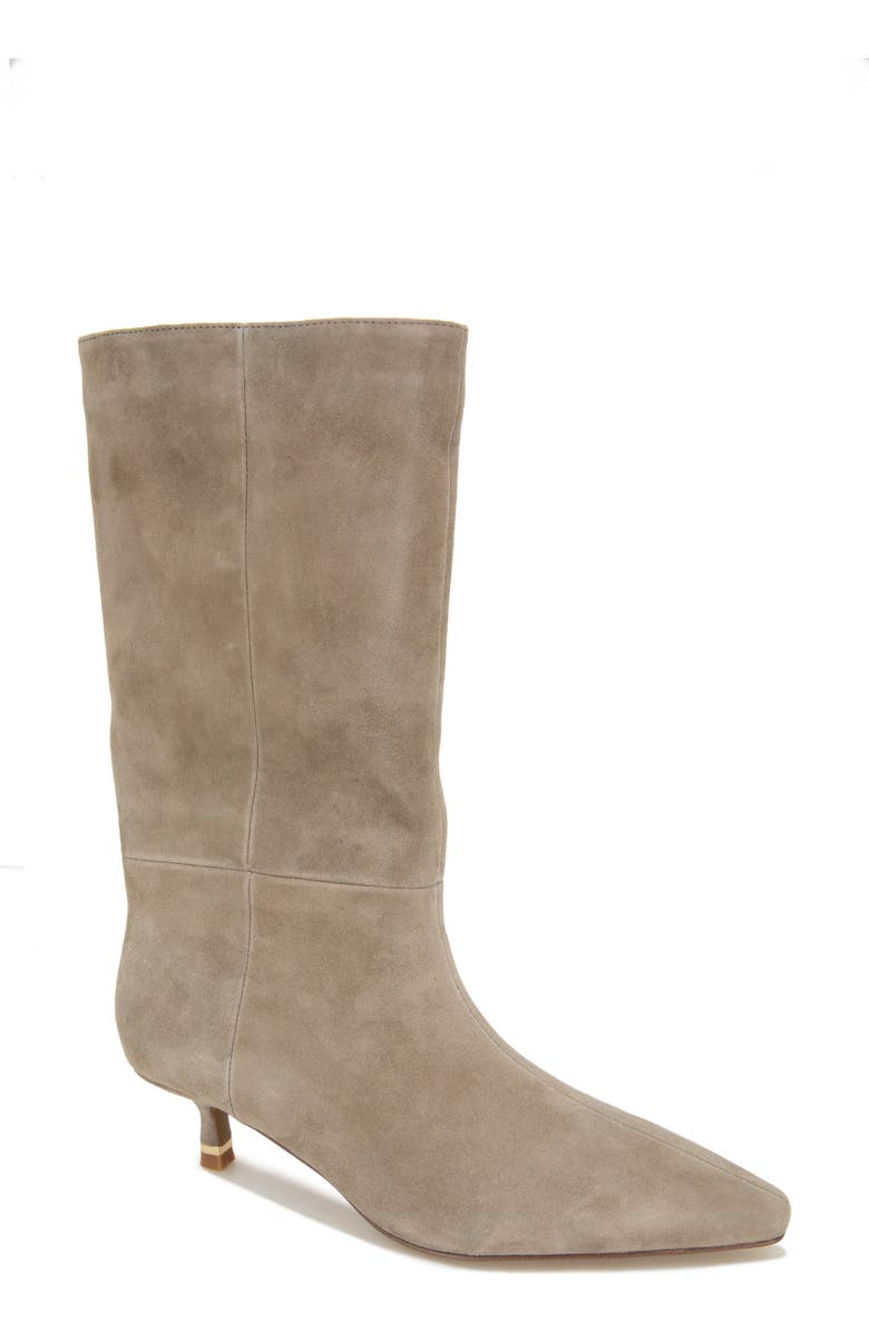 Kenneth Cole Meryl Pointed Toe Boot, Main, color, Taupe Suede