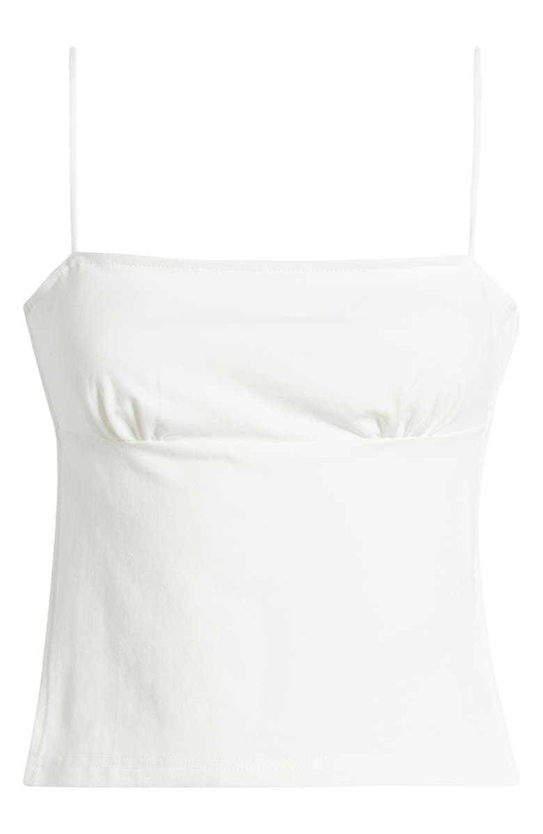 EDIKTED Jinx Open Back Camisole, Alternate, color, White