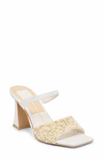 Dolce Vita Nowles Faux Pearl & Rhinestone Sandal