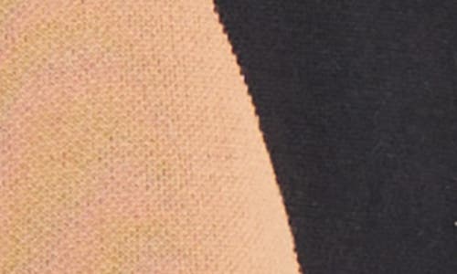 Jones New York Coloblock Mock Neck Sweater In Black