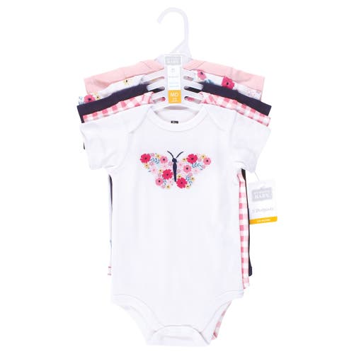 Hudson Baby Cotton Bodysuits 5-pack