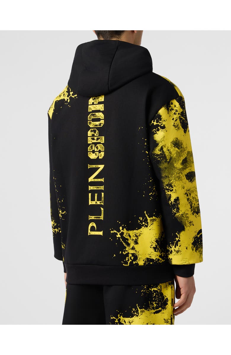 PLEIN SPORT Hoodie Plein Sport Splash Men, Alternate, color, Black
