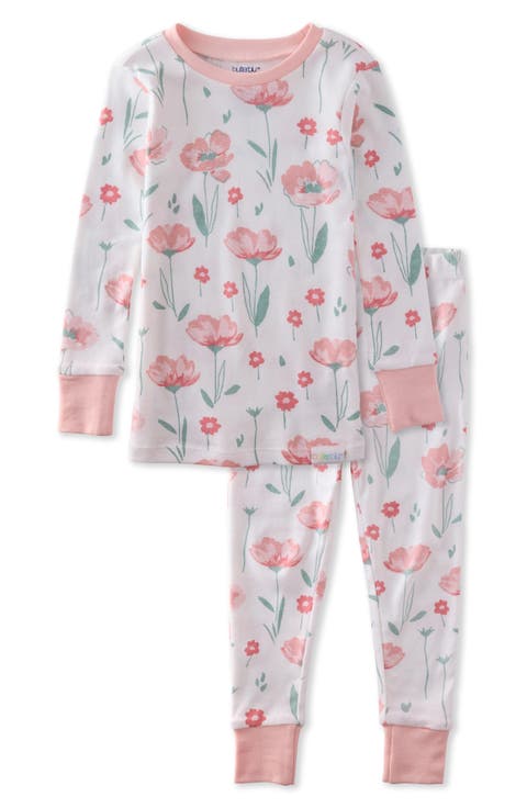 Kids' Zen Fitted Organic Cotton Two-Piece Pajamas (Toddler)