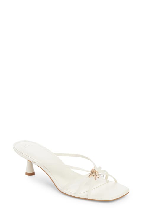 Bliss Kitten Heel Slide Sandal (Women)