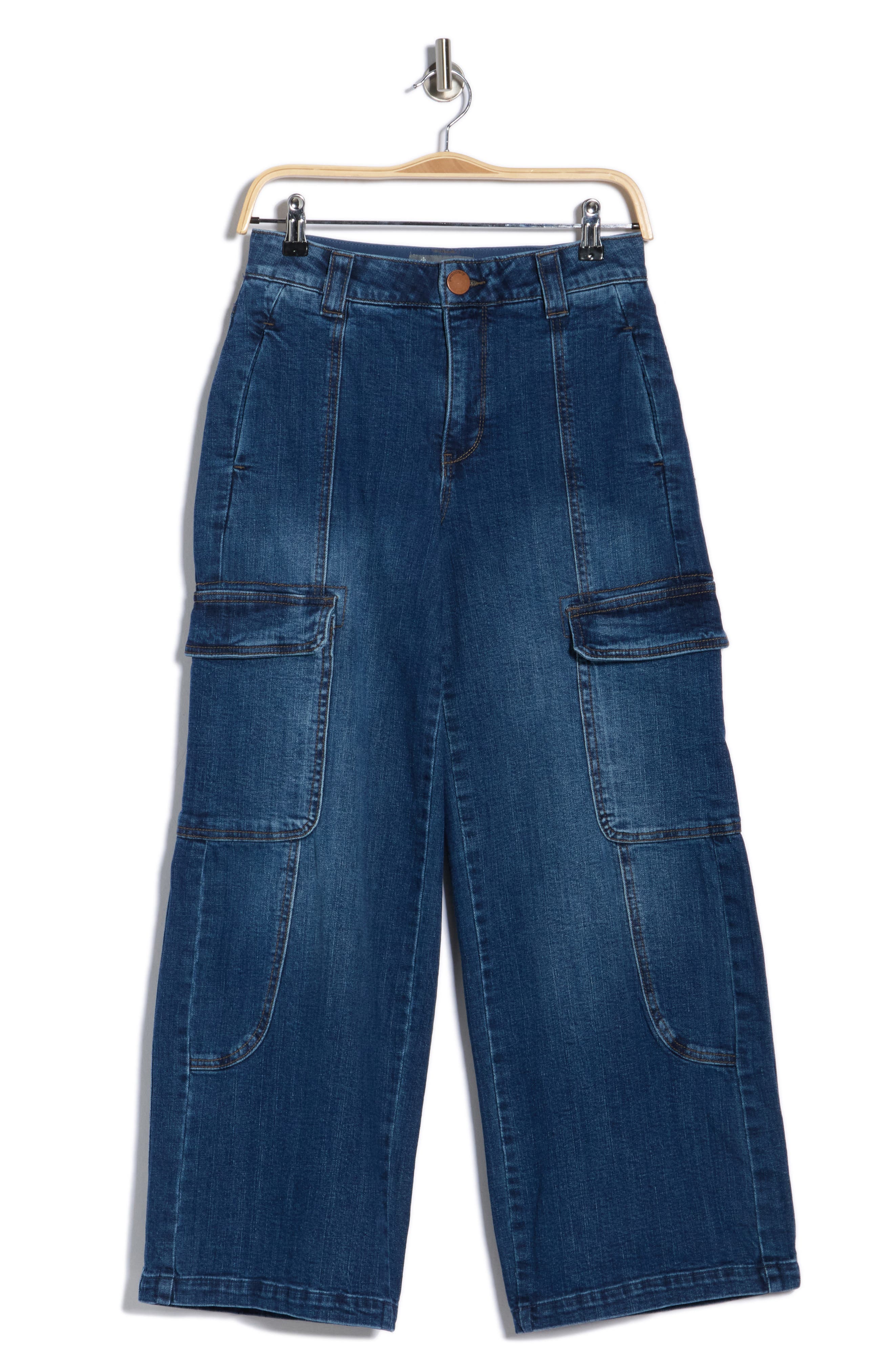 Democracy Wide Leg Cargo Jeans