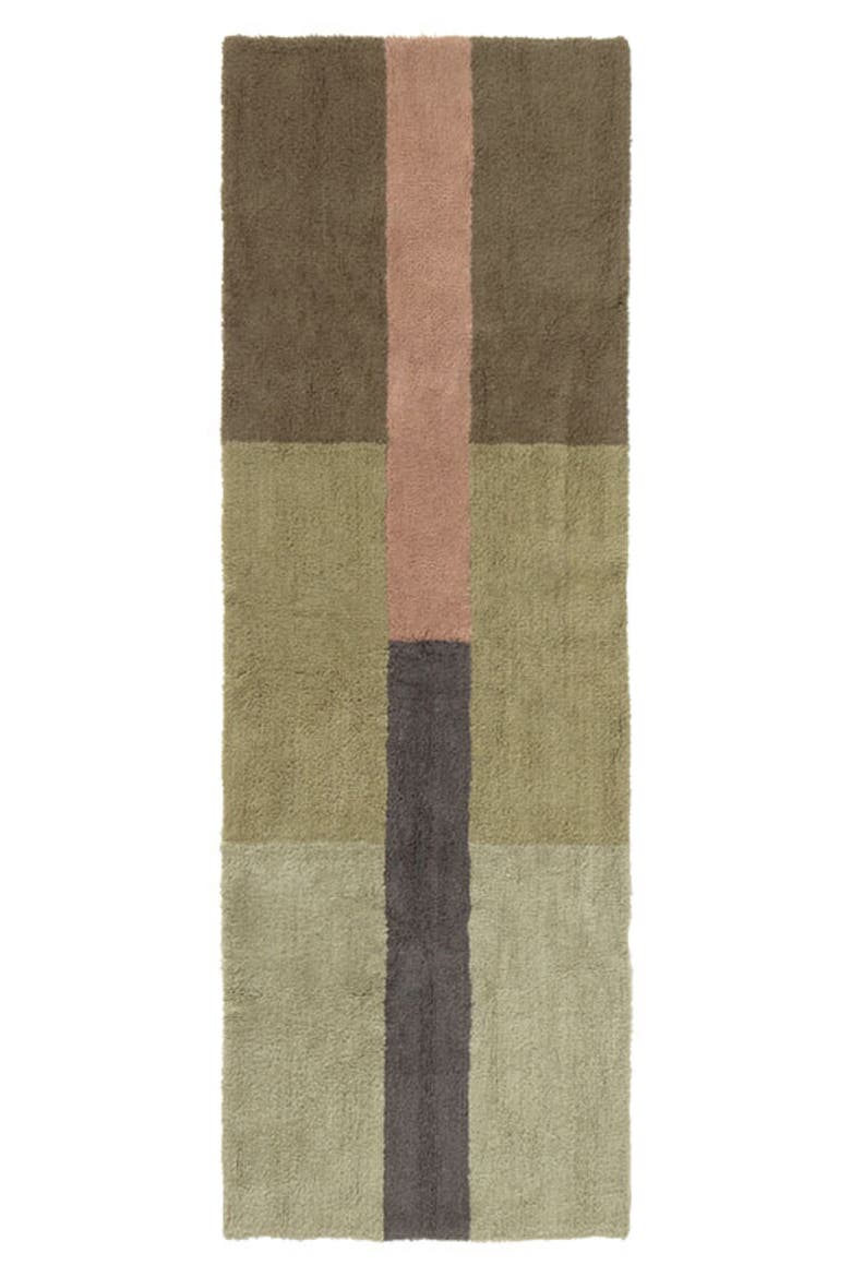 Washable Wool Runner, Main, color, BROWN