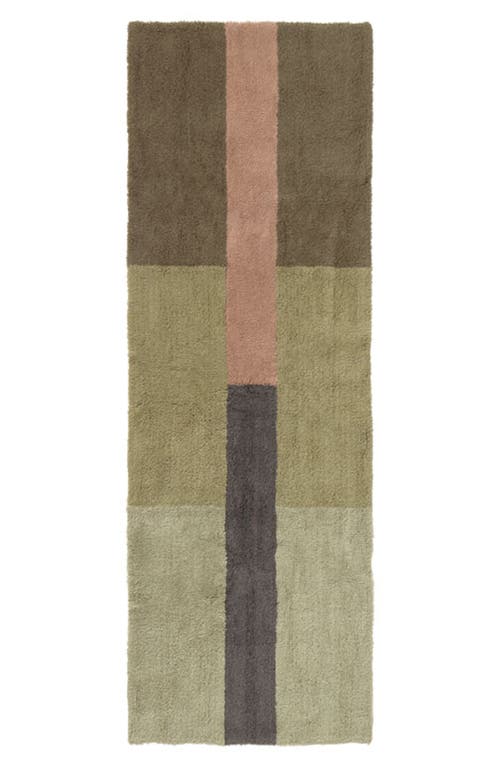 Lorena Canals Washable Wool Runner In Multi
