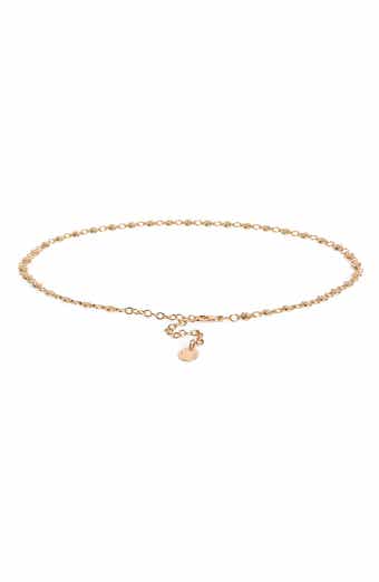 Small Western Ornament Chain Link Belt