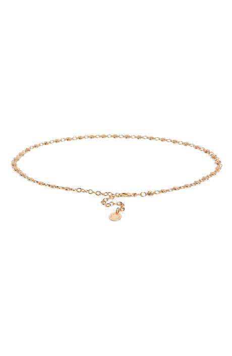 Small Western Ornament Chain Link Belt