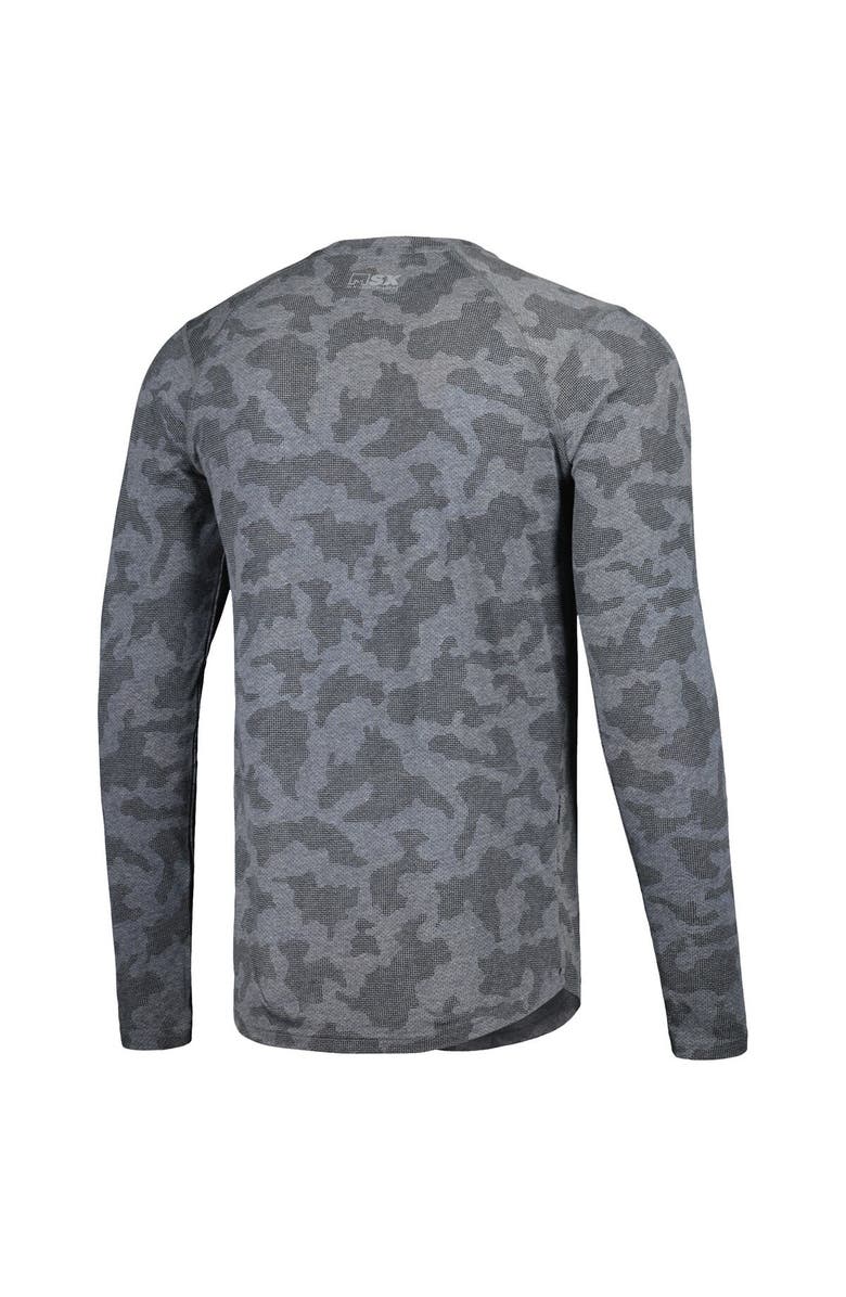 STARTER Men's Starter Heather Charcoal Tampa Bay Buccaneers Long Sleeve T-Shirt, Alternate, color, Heather Charcoal