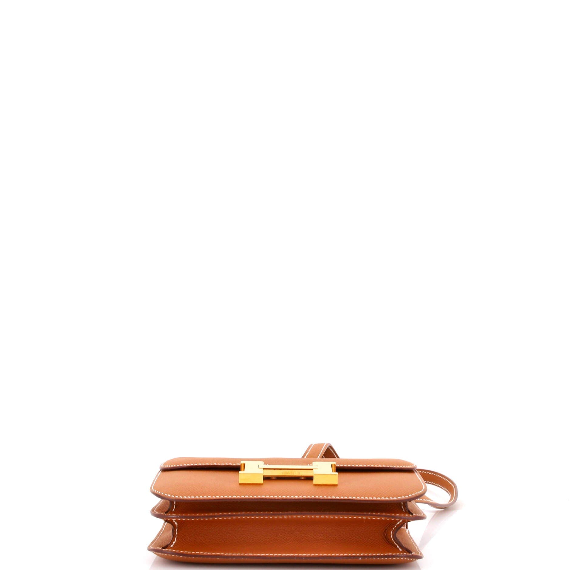 Pre-Owned Hermes Constance NM Bag Epsom 18, Alternate, color, Gold