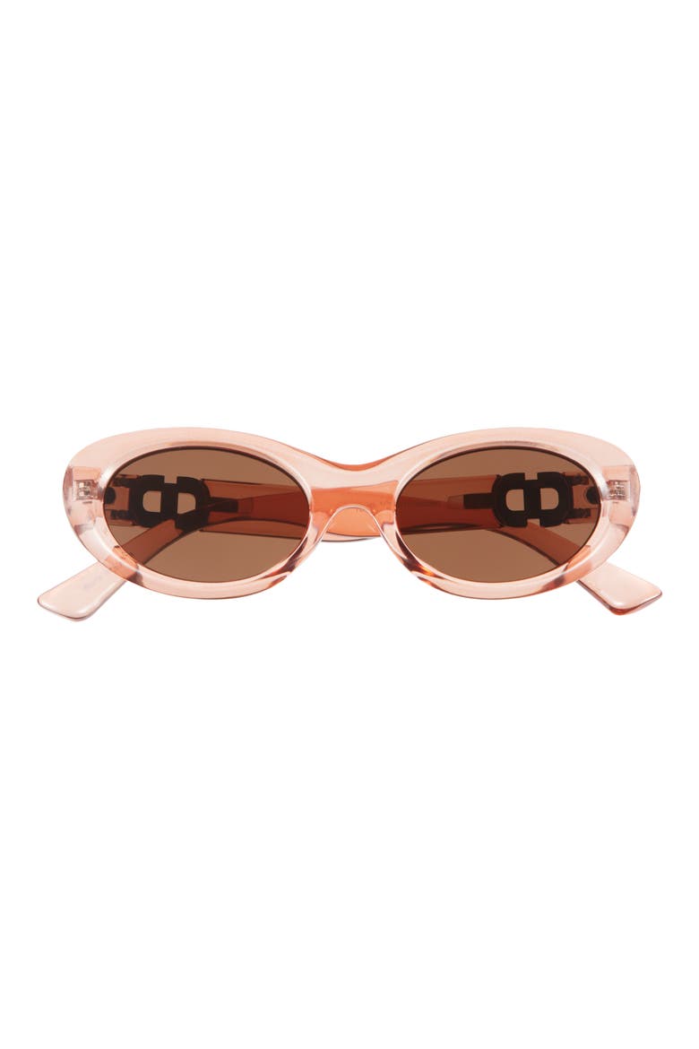 Oval Sunglasses, Main, color, CRYSTAL PINK