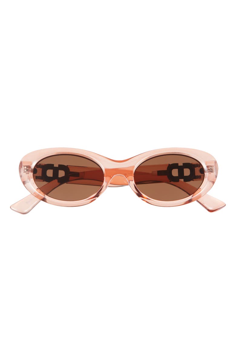 BP. Oval Sunglasses, Main, color, Crystal Pink
