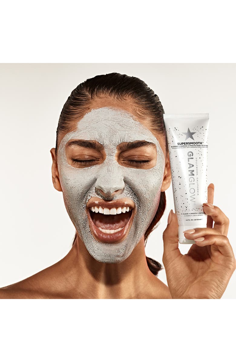 GLAMGLOW<sup>®</sup> SUPERSMOOTH<sup>™</sup> Acne Clearing 5-Minute Mask, Alternate, color, 