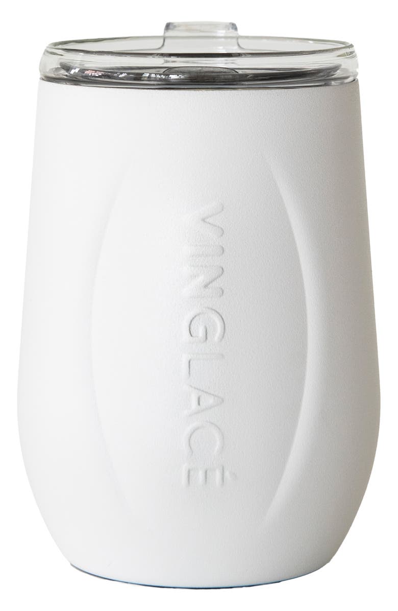 Vinglacé Stemless Wine Glass, Main, color, White