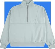 abercrombie kids Kids' Essential Quarter Zip Pullover