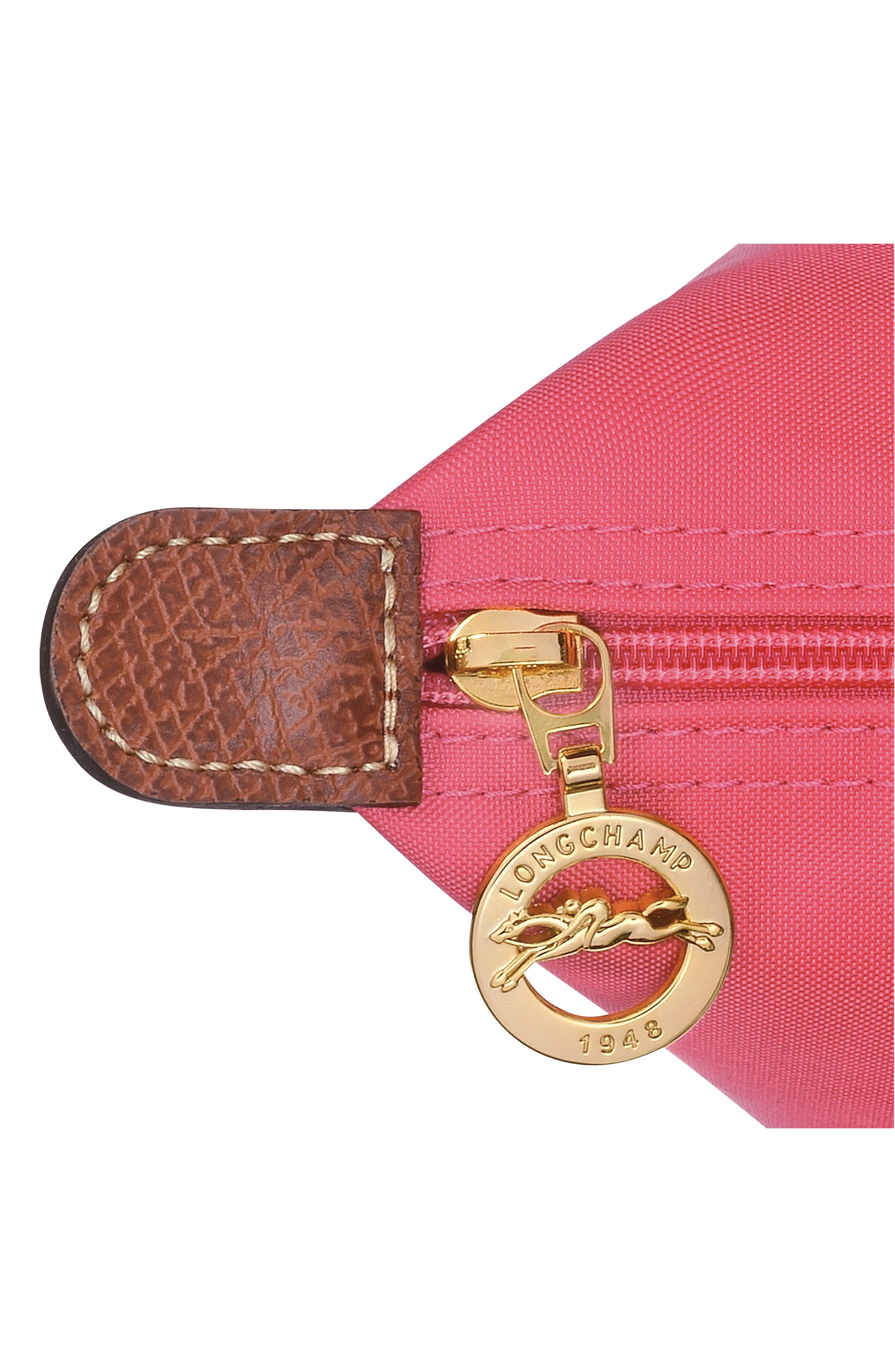 Longchamp Small Le Pliage Original Top Handle Bag, Alternate, color, Grenadine