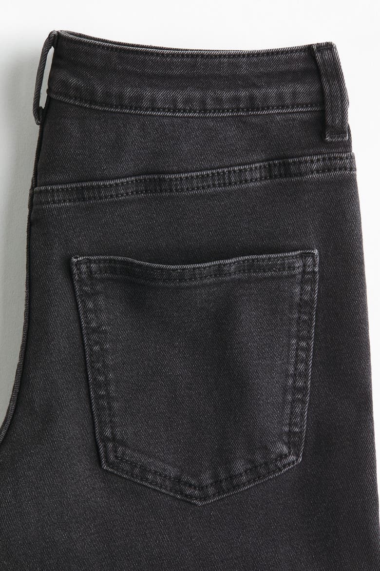 Flared Regular Jeans, Alternate, color, Washed black