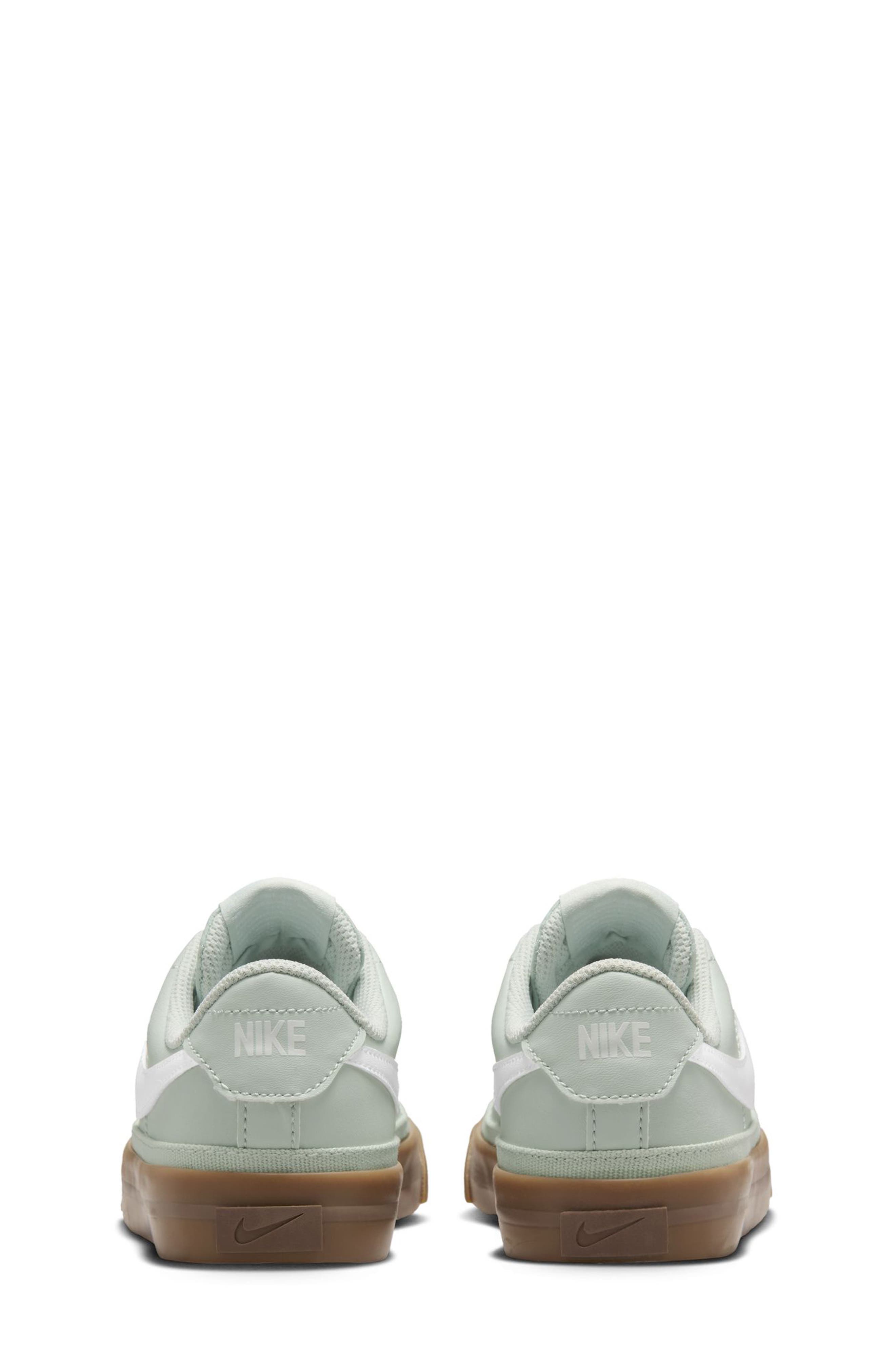 Nike Kids' Court Legacy Sneaker, Alternate, color, Light Silver/ White/ Brown