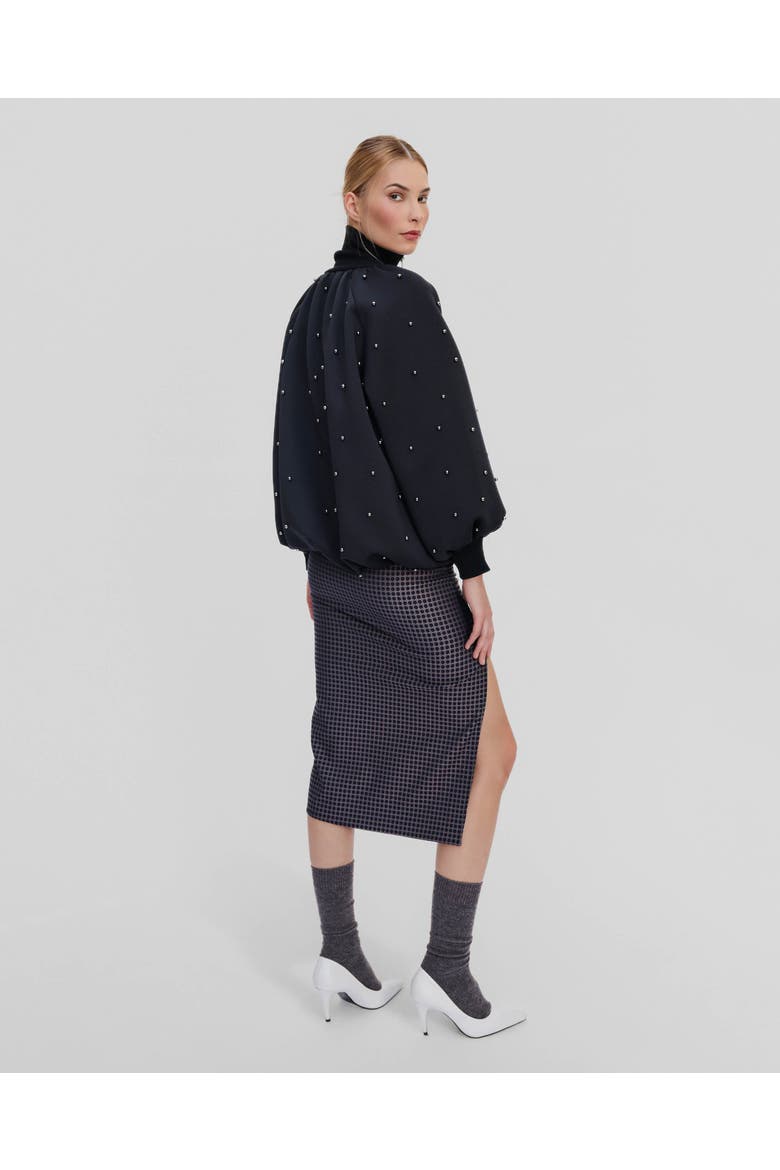 Leucothea Pearly Bomber, Alternate, color, Black
