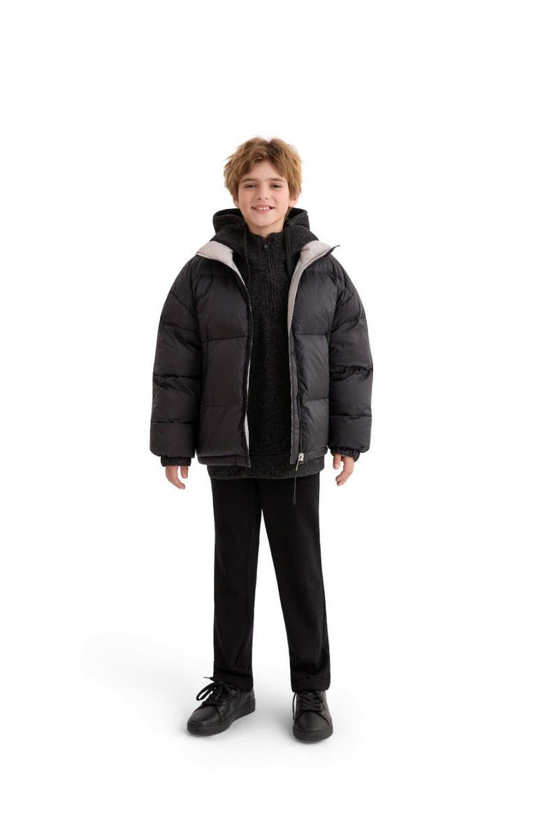 MOUSTACHE Quilted Puffer Jacket, Alternate, color, Black