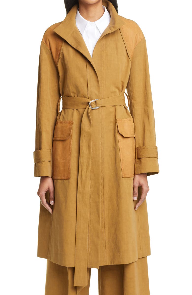 PARTOW Ainsley Trench Coat, Main, color, 