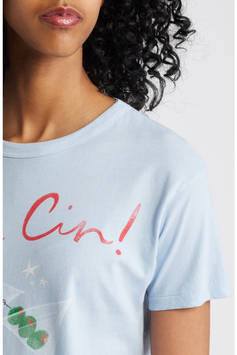 Cin Cin Cotton Graphic T-Shirt, Alternate, color, POWDER BLUE
