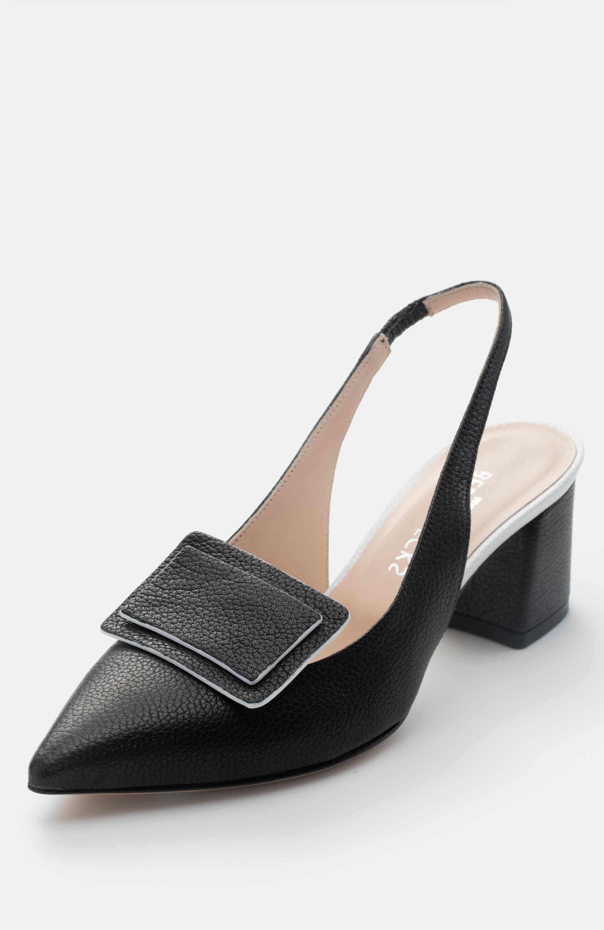 BELLS & BECKS Luna Slingback Pump, Alternate, color, Black