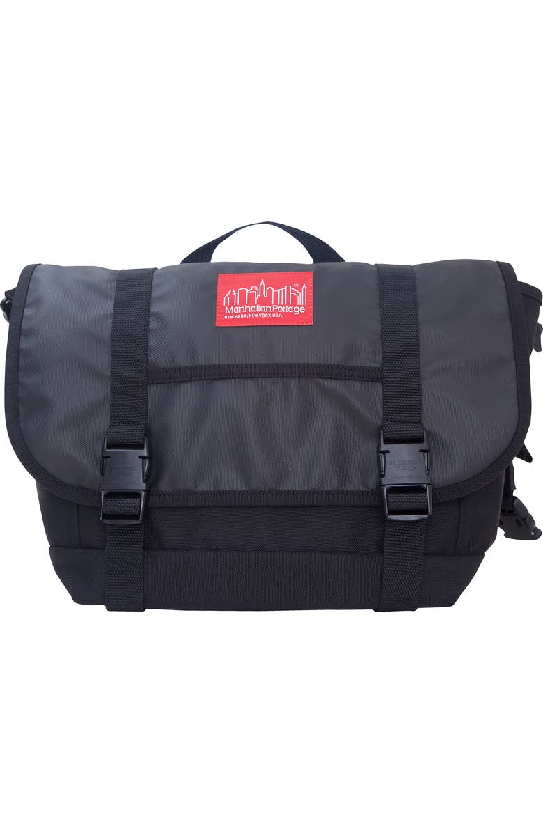 Manhattan Portage NY Minute Messenger Bag, Main, color, Black