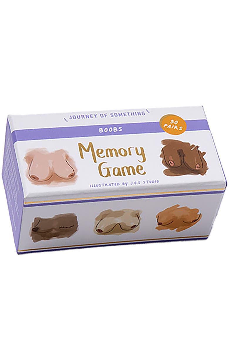 Boobs Memory Game, Stylish Adults Party Game, 30 Cards, Main, color, Multicolored