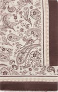 MANGO Paisley Print Scarf