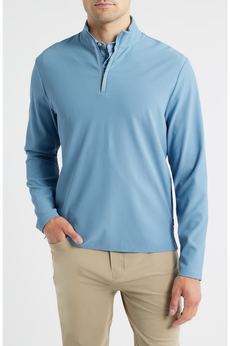 Hoppin Rib Quarter Zip, Main, color, CARBON FIBER