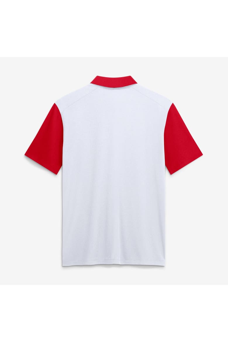 Men's Nike White Ohio State Buckeyes Legacy Vapor Logo Dri-FIT Polo, Alternate, color, White