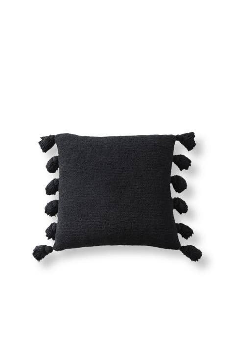 Pom Pom Accent Pillow