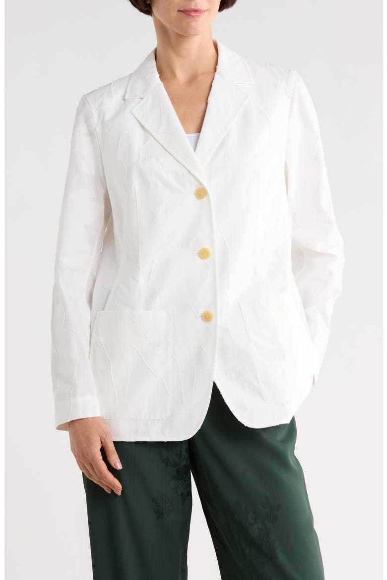Patch Pocket Blazer, Main, color, WHITE